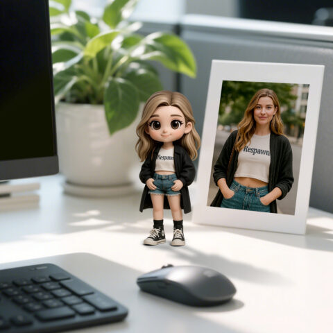 The Small Box With the Big Reaction: Custom 3D Mini Figure from Your Photo Personalized