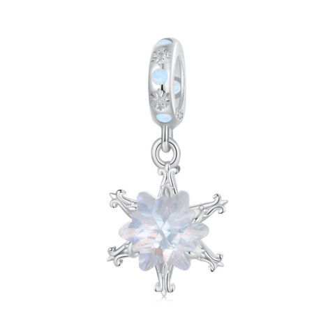 Small enough to collect, meaningful enough to keep forever: Ice Flower Pendant Dangle