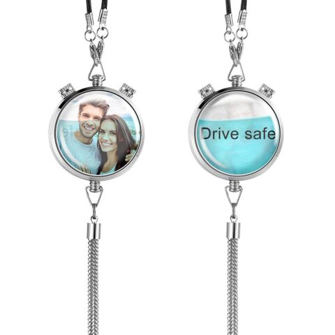 Custom Photo Air Freshener Perfume Box Pendant for Car Gift Personalized