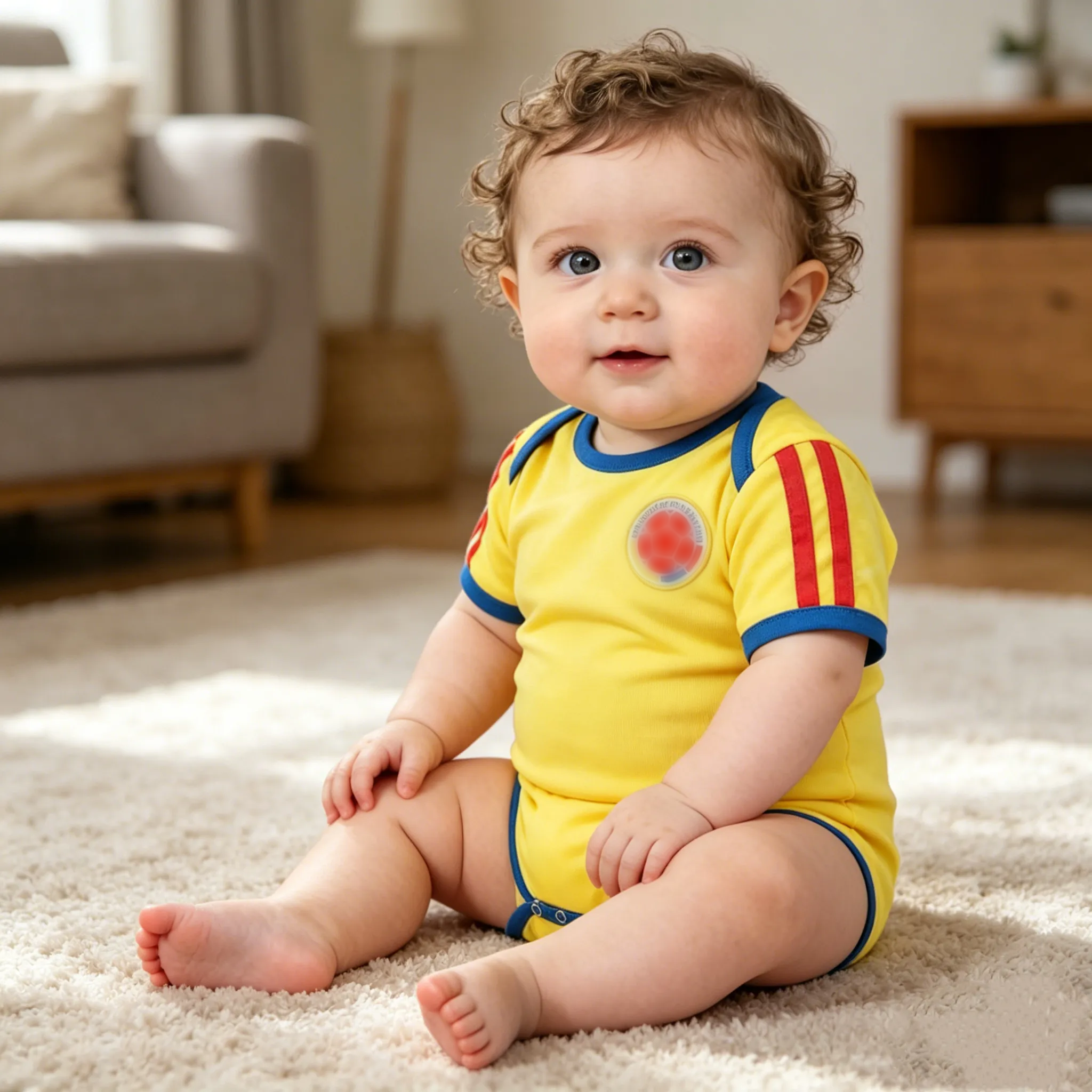 Stop Scrolling – This Is The One: Personalized Baby Soccer Jersey Romper, Custom Name &
