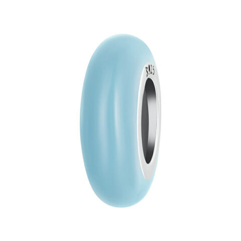 Every charm tells a chapter – start their story today: Macaron Cyan Stopper Charm Spacer