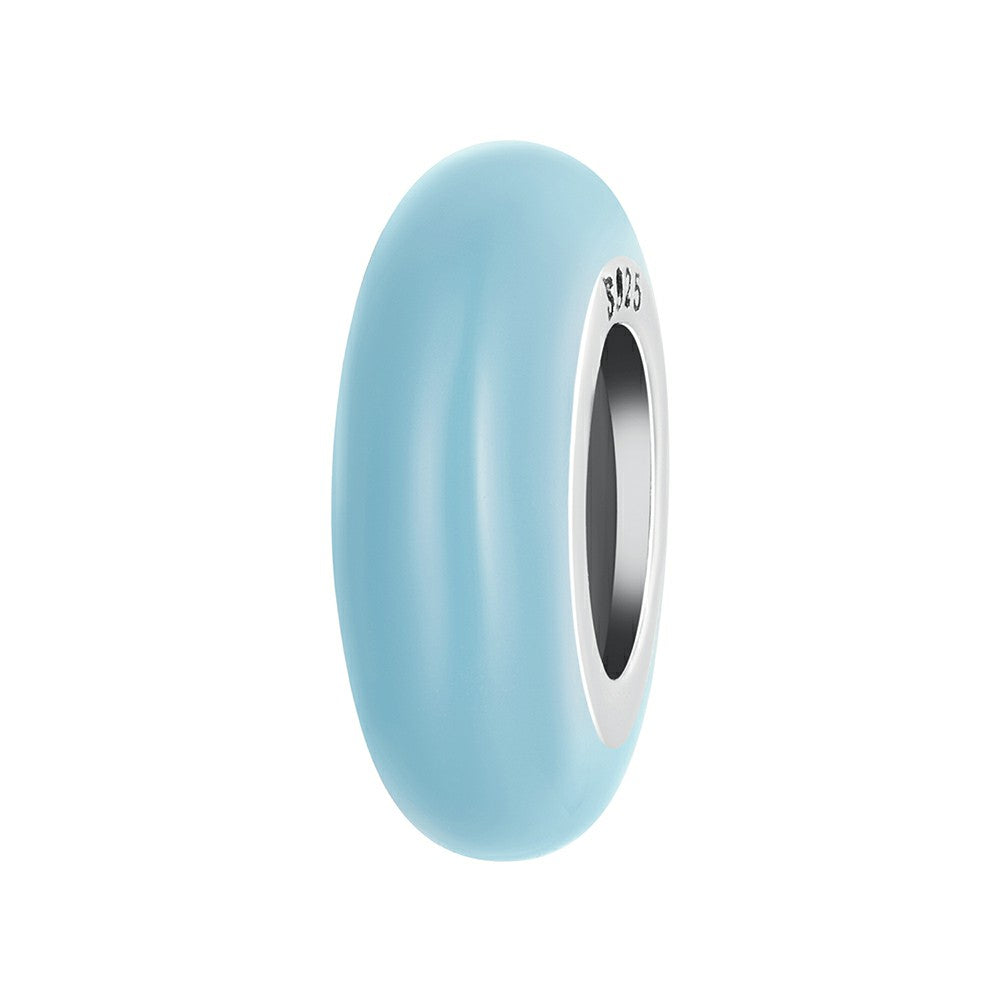 Every charm tells a chapter – start their story today: Macaron Cyan Stopper Charm Spacer