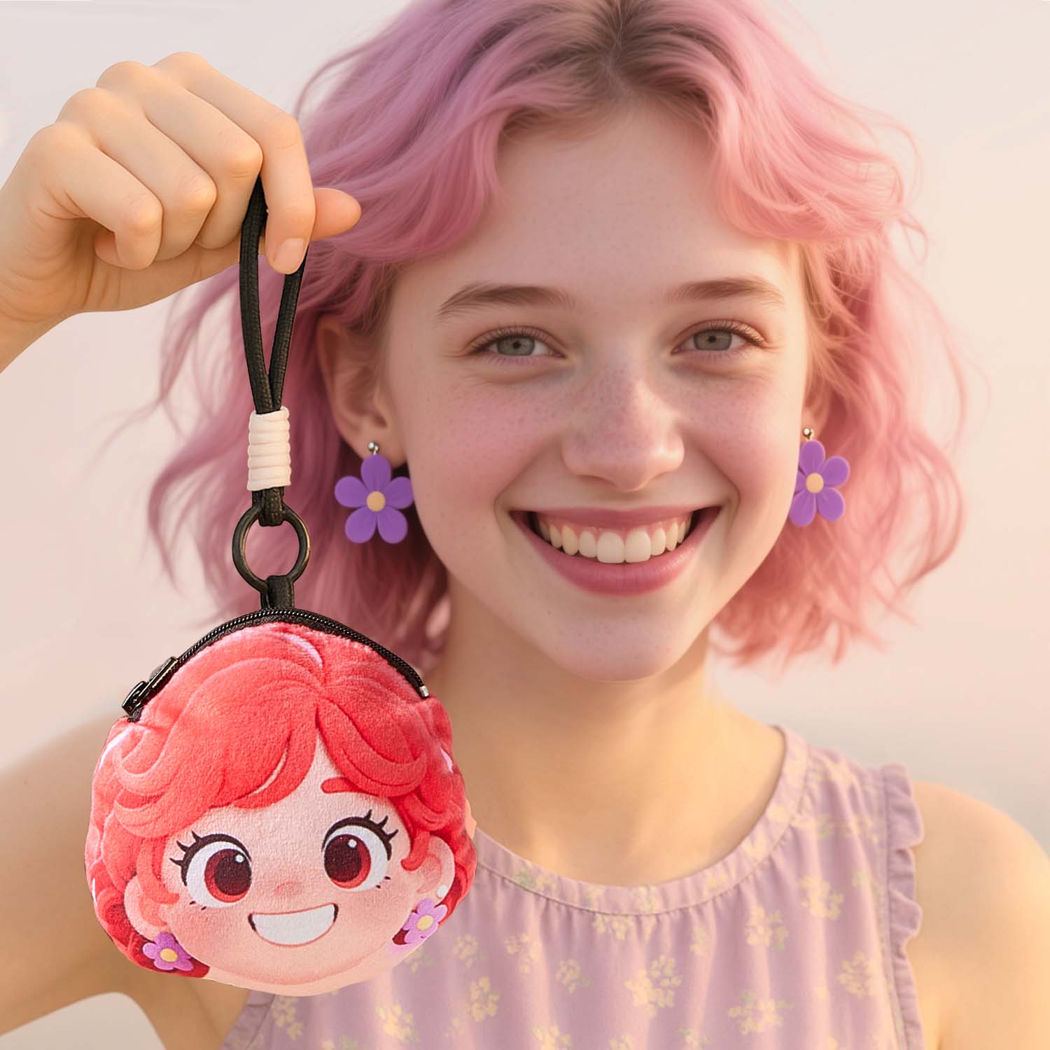 Custom Emoji Earphone Bag – Turn Your Photo Into Emoji Personalized