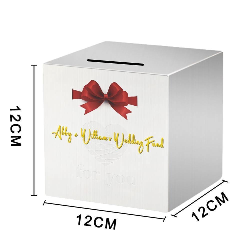 Personalized Piggy Bank Engraved Money Box For Father