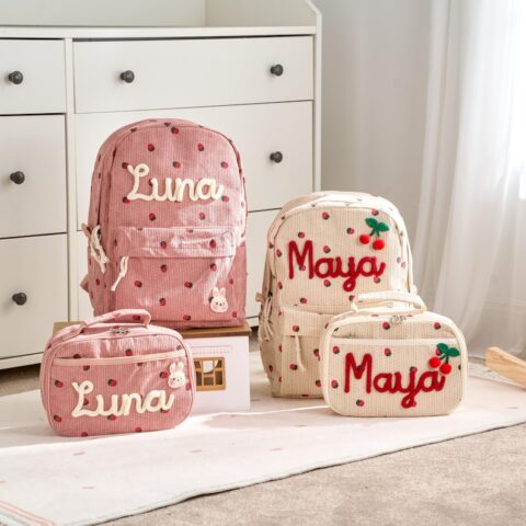 Personalized Set – Backpack and Lunchbag – Back to School