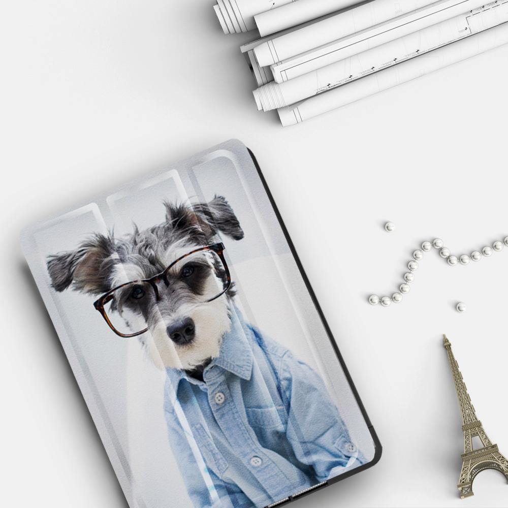 Made for one person in the world – them: Custom Photo Protective iPad Case Black – iPad