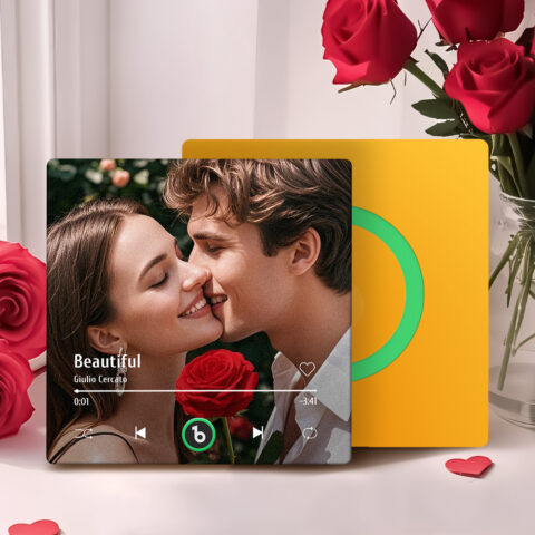 Not Available in Stores: Custom Music Fridge Magnet New 4.0 Upgrade Colorful Frame Album