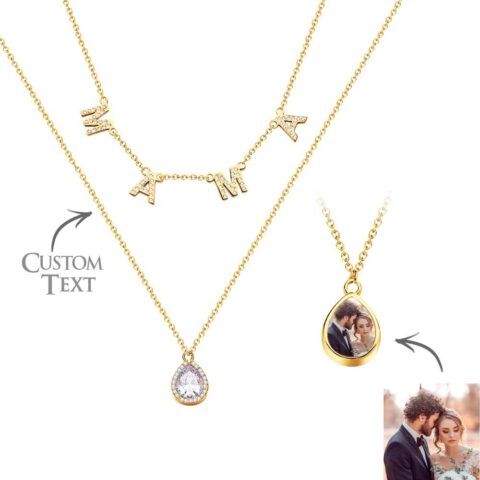 Carry the moment that changed everything, right over your heart: Custom Name Necklace