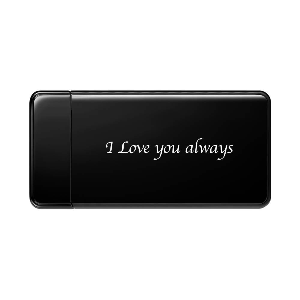 Photo Lighter Custom Photo Engraved Lighter Black Valentine’s