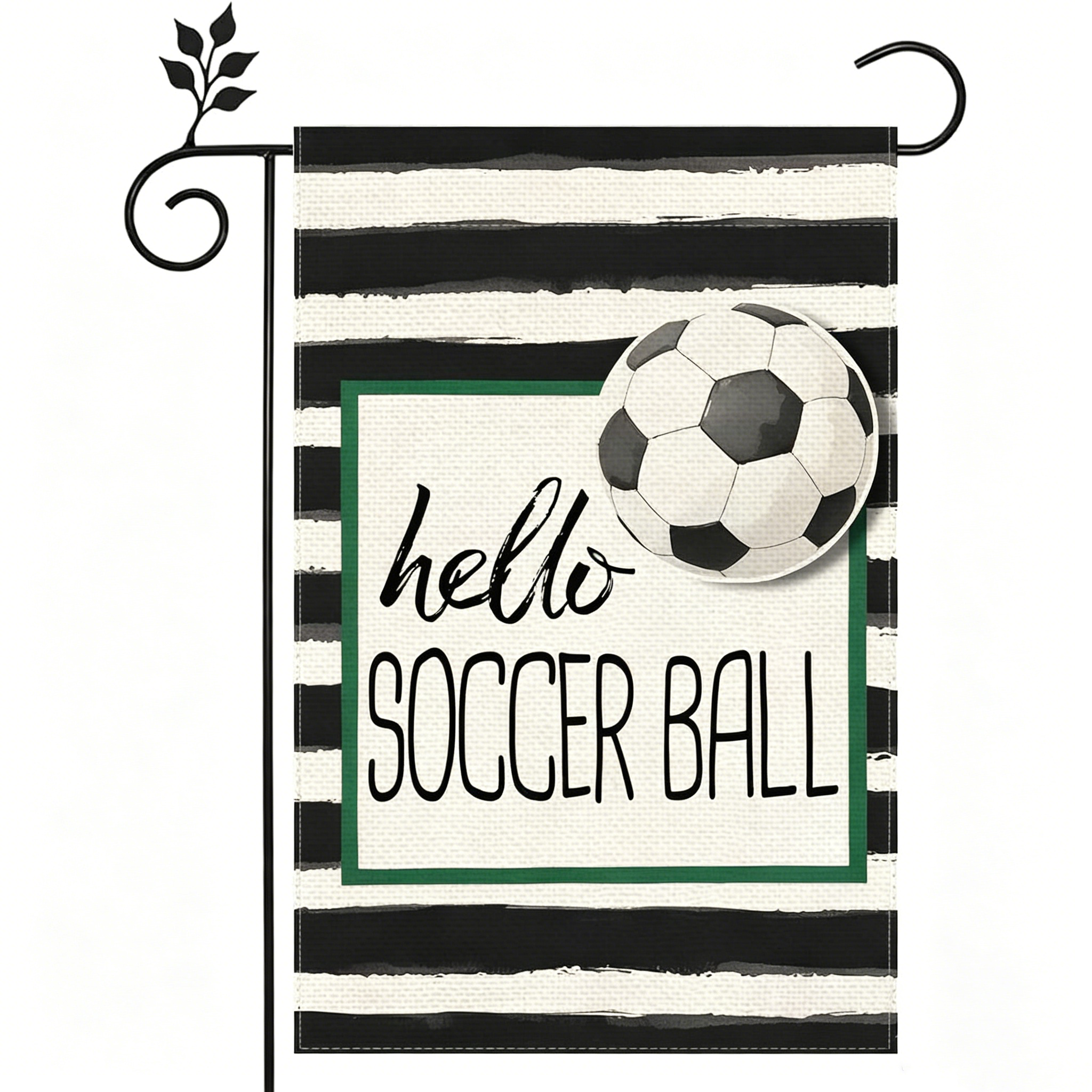 2026 Football Fever Soccer Garden Flag – Personalized USA Football Decorative