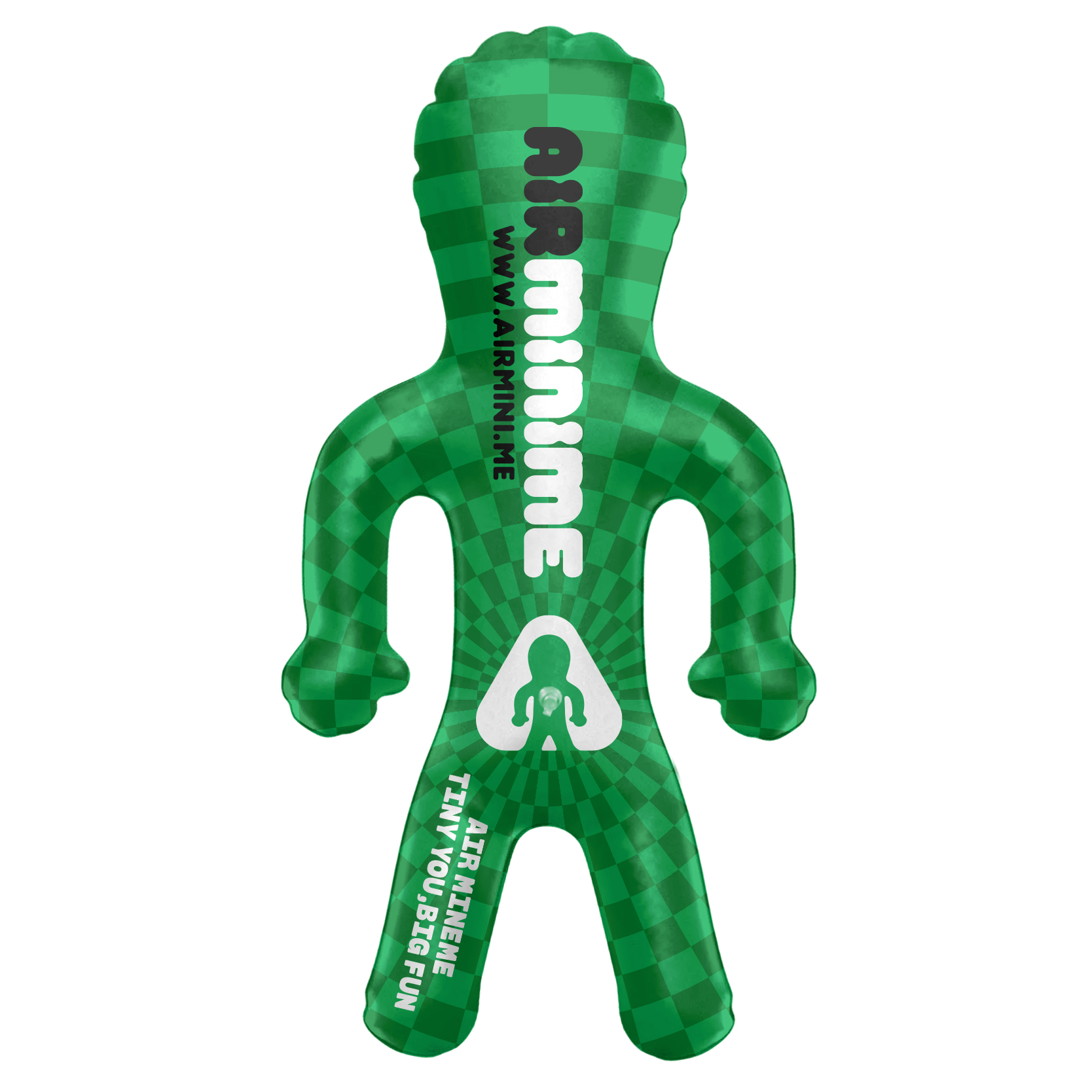 The Small Box With the Big Reaction: Custom Face Air Minime Doll Inflatable Minime