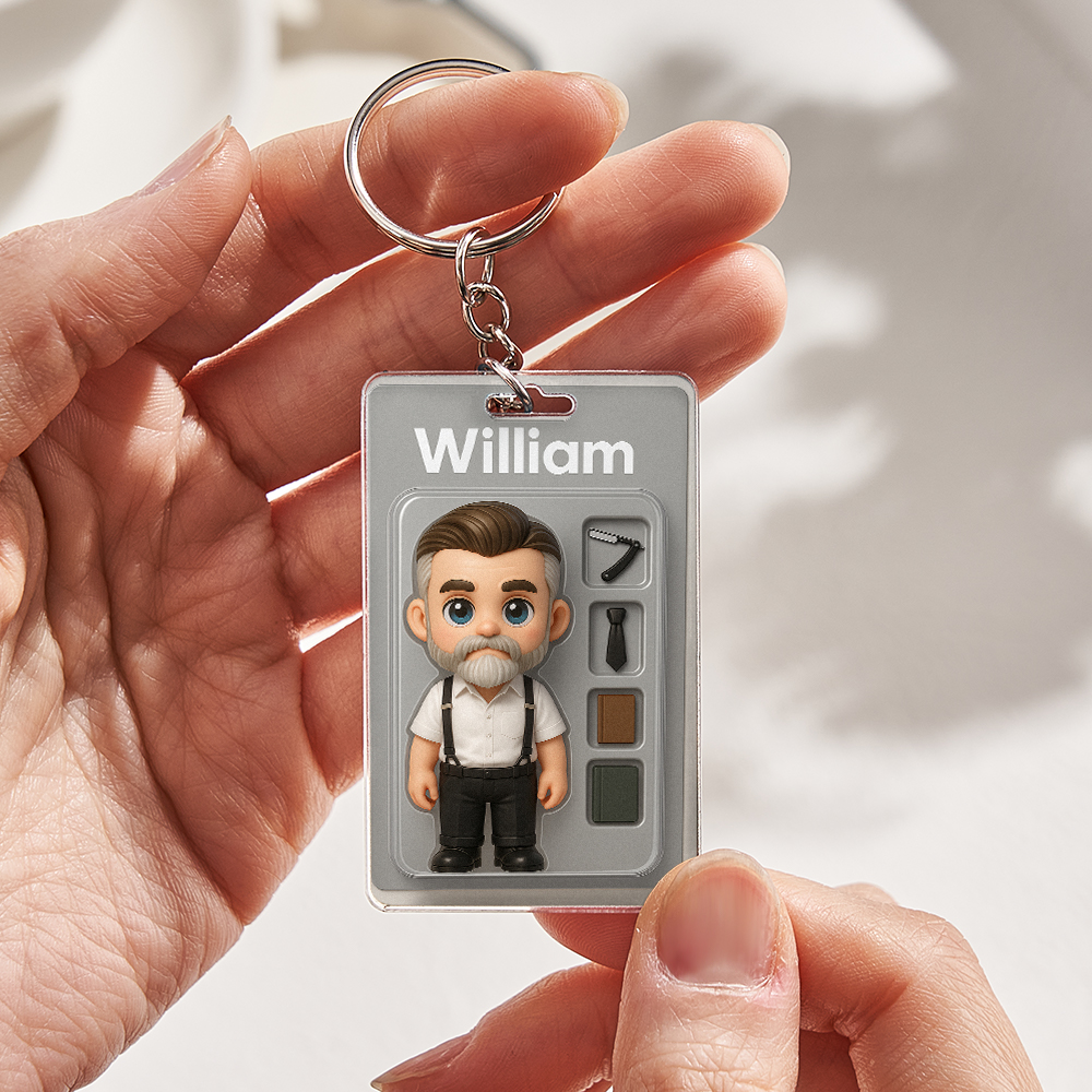 The reminder they touch every time they leave home: Custom Action Figure Pack Packaging