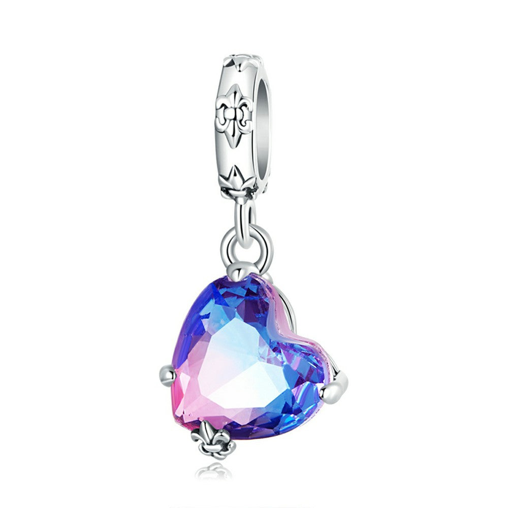 Small enough to collect, meaningful enough to keep forever: Retro Love Heart Dangle