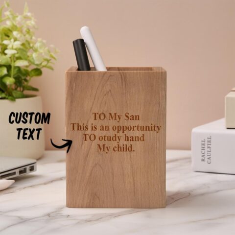 The gift that gets remembered long after the wrapping paper: Custom Engraved Wooden Pen