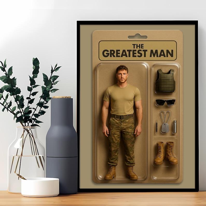 Fully Body Custom Action Figure Portraits | Personalized Toy Box Art