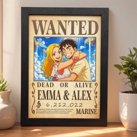 The gift that gets remembered long after the wrapping paper: Custom Anime Bounty Couple