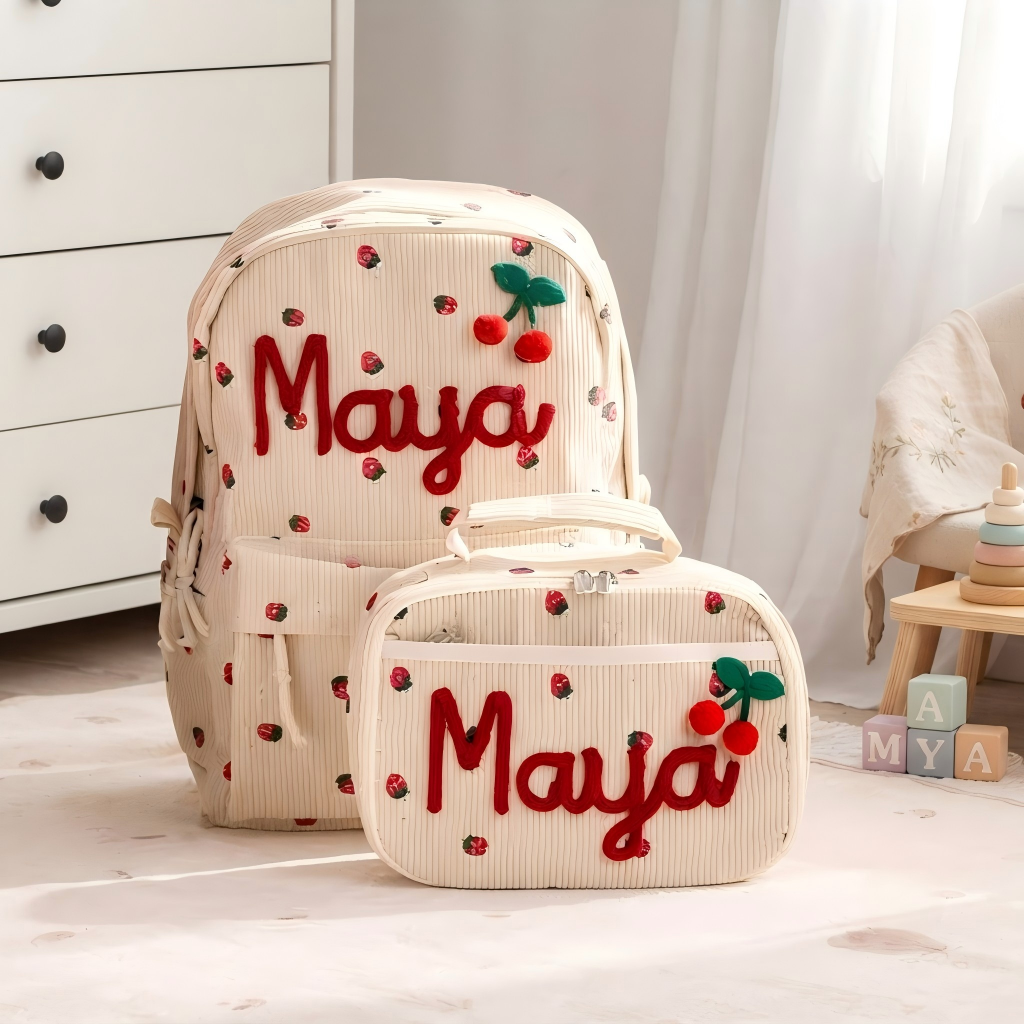 Personalized Set – Backpack and Lunchbag – Back to School