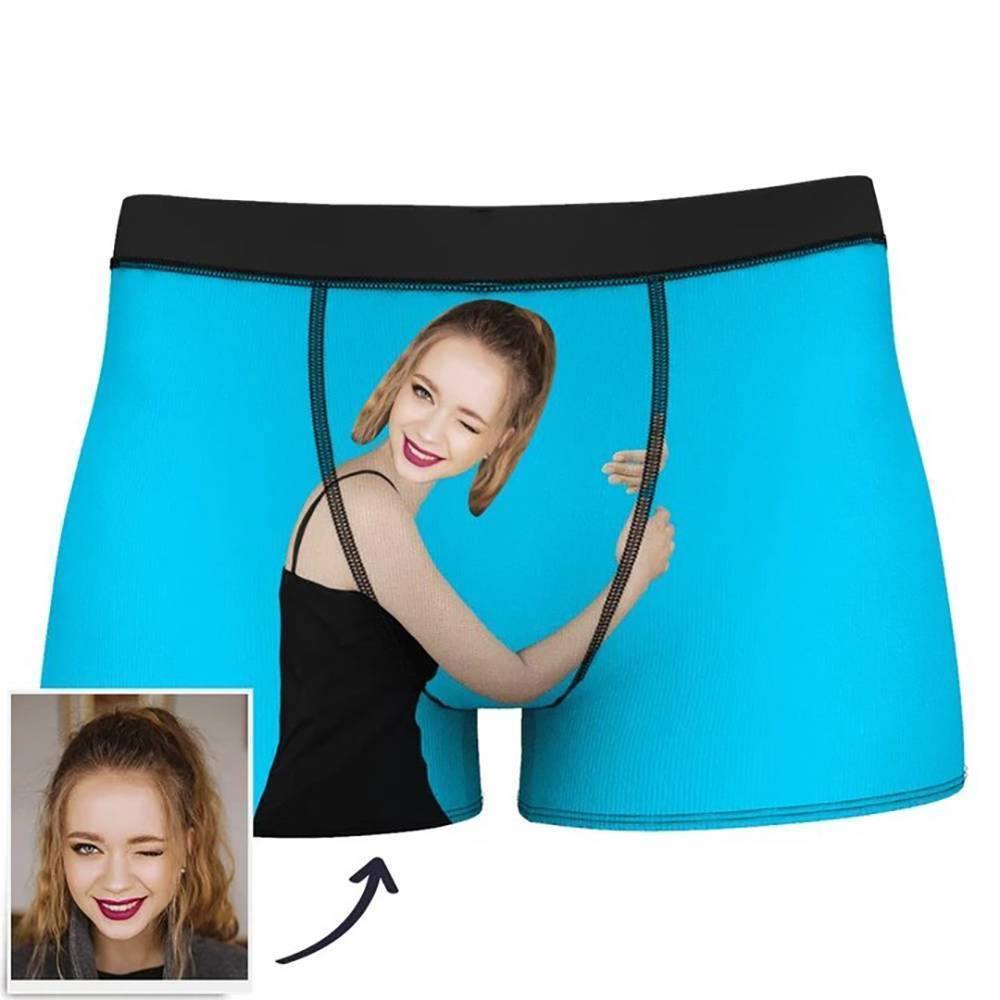 Custom Love Hug Boxer Shorts – Light Skin