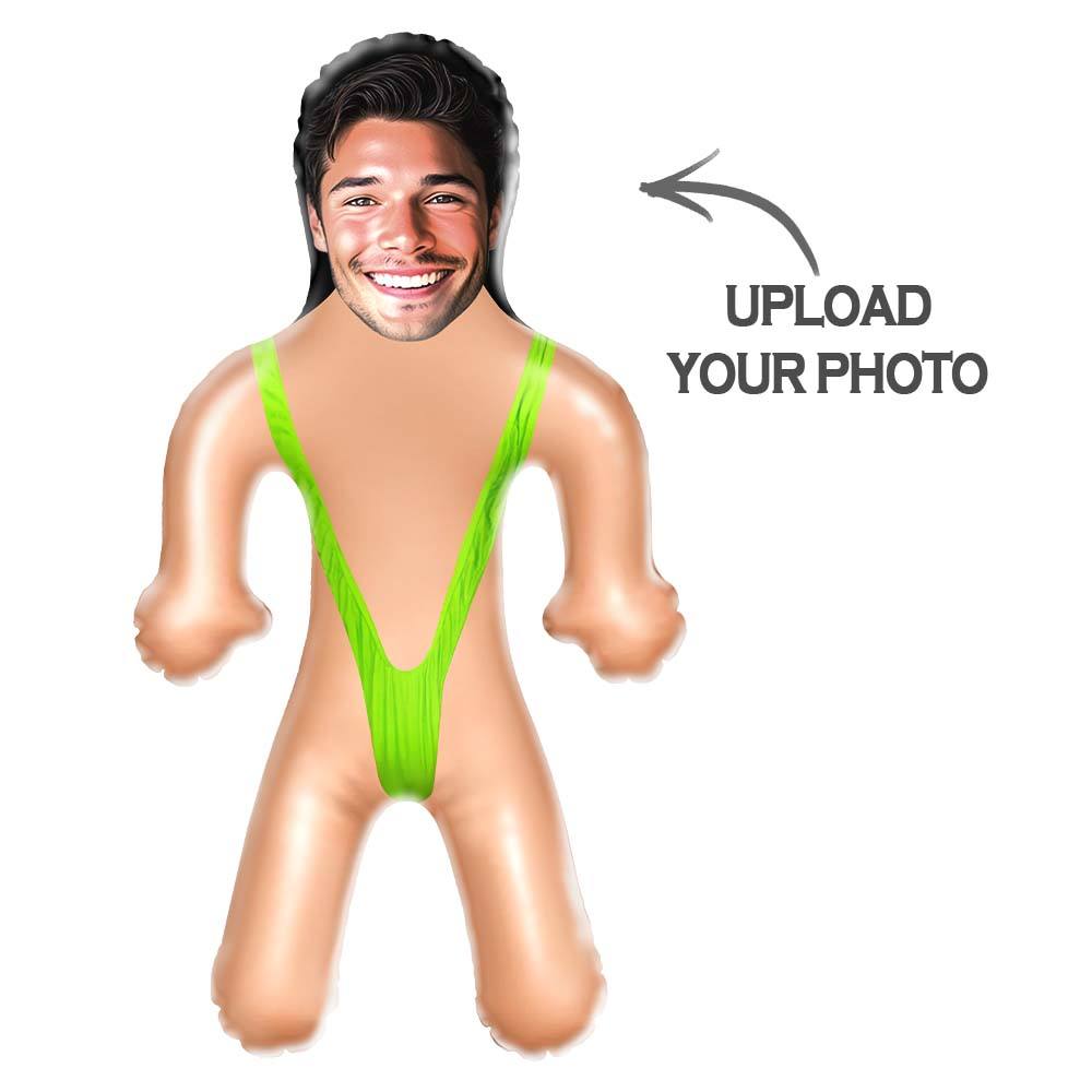 One of One, Just Like Them: Personalized Mankini Blow Up Dolls Funny Inflatable Doll