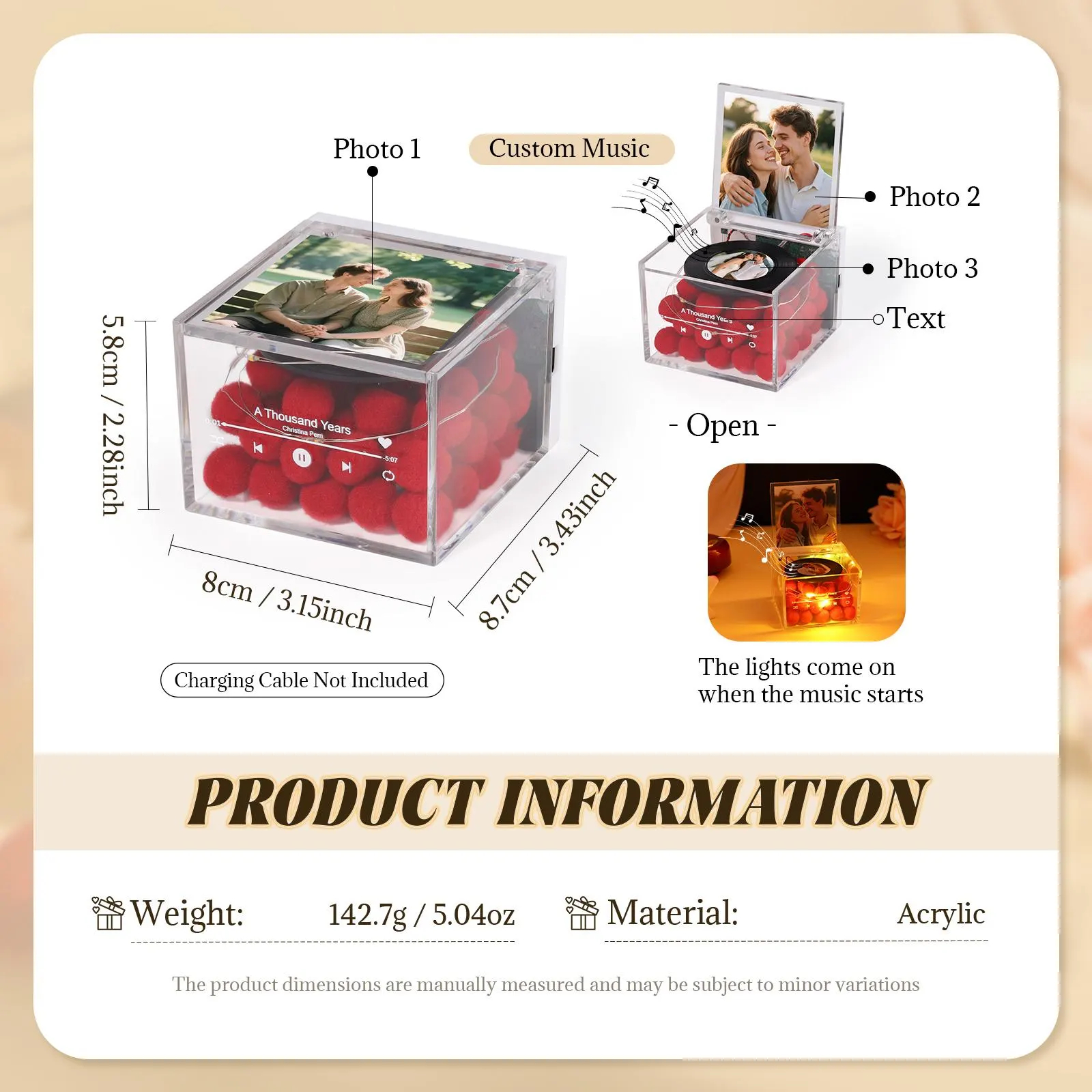 The gift that gets remembered long after the wrapping paper: Premium Mini Music Record