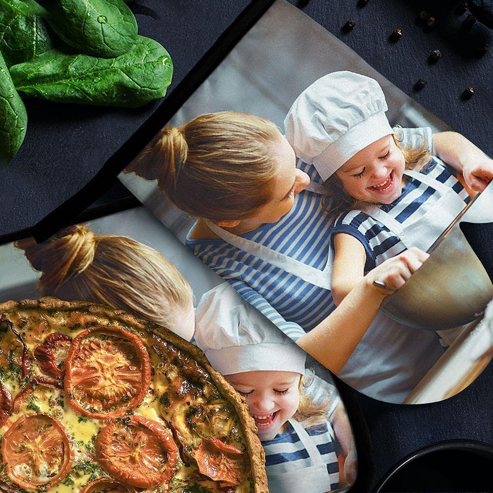 Personalized Oven Glove Photo Glove For Mom