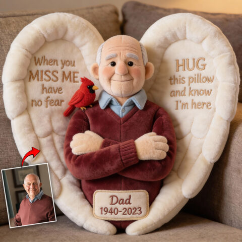 Custom From Photo – When You Miss Me – Personalized Memorial