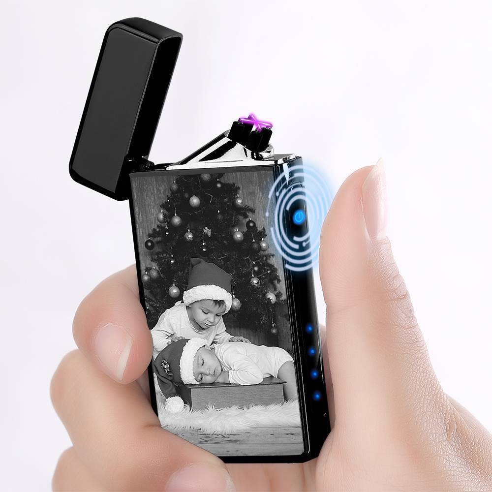 Photo Lighter Custom Photo Engraved Lighter Black Valentine’s