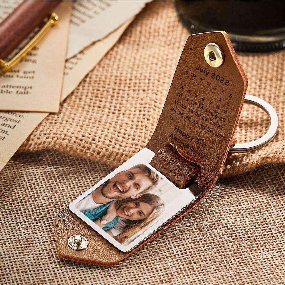 One of One, Just Like Them: Personalized Anniversary Calendar Key Chains Drive Safe