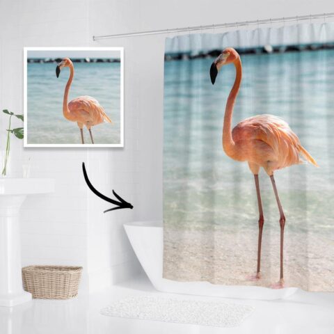 She Will Not Put It Down: Personalized Shower Curtain Bathroom Decor Gift Memorial