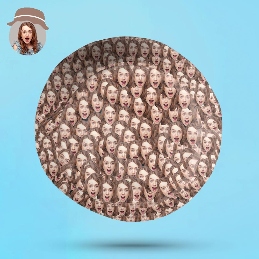 Personalised Bucket Hats Custom Unisex Face Mash Bucket Hat