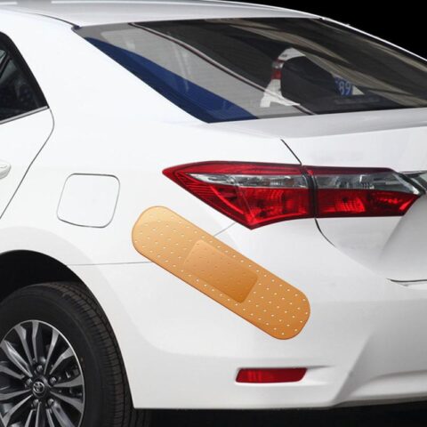 Funny Band-Aid Car Sticker Novelty Bandage Bumper Decal Scratch & Dent