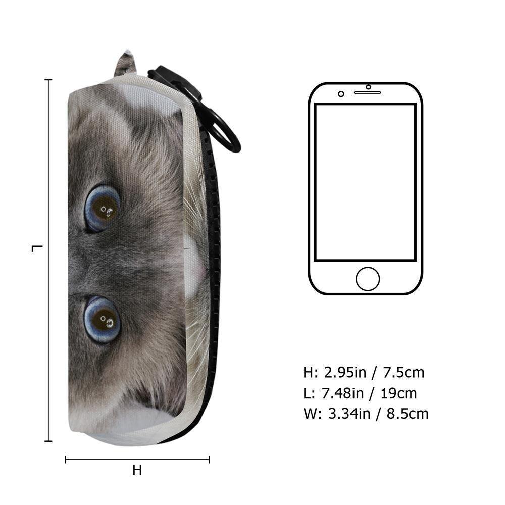 Photo Pencil Bag Big Zipper