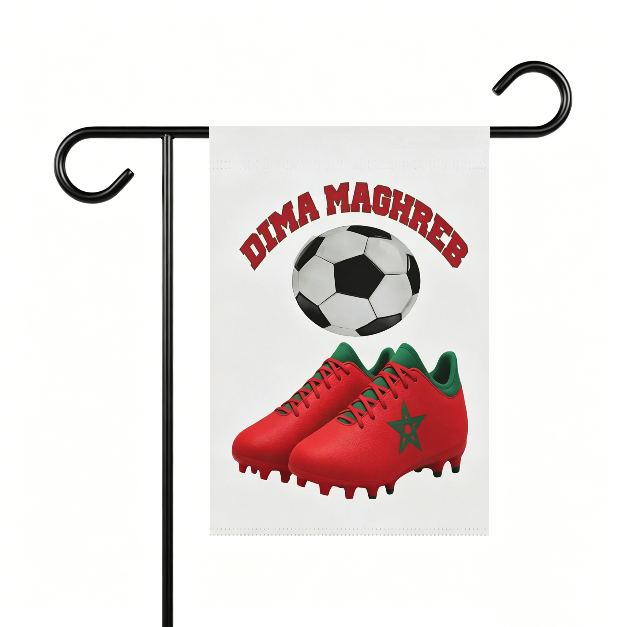 2026 Football Fever Soccer Garden Flag – Personalized USA Football Decorative