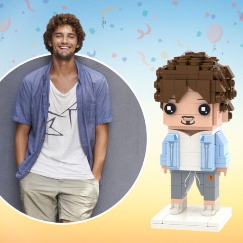 Custom Brick Figures Personalized Photo Brick Figures DIY Brick Figures Create