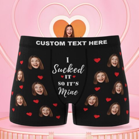The gag gift that secretly becomes their favorite pair: Personalized Funny Face Custom