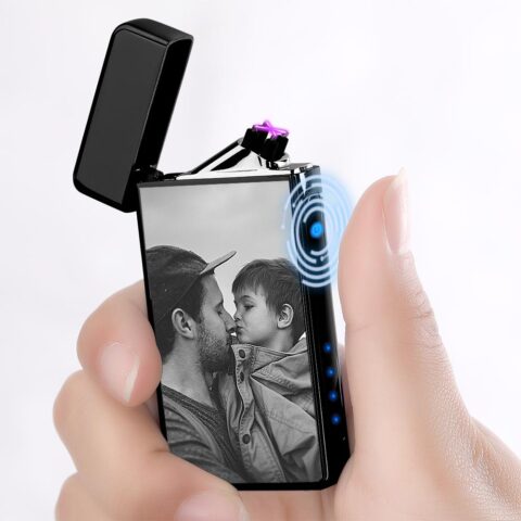 Photo Lighter Custom Photo Engraved Lighter Father’s Day