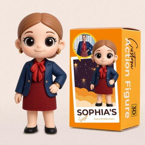 Custom 3D Action Figure from Photo Unique & Thoughtful Personalized Toy