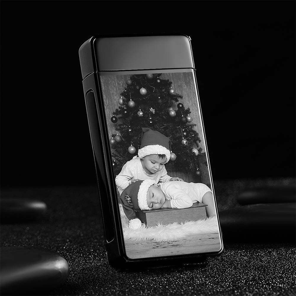 Photo Lighter Custom Photo Engraved Lighter Black Valentine’s