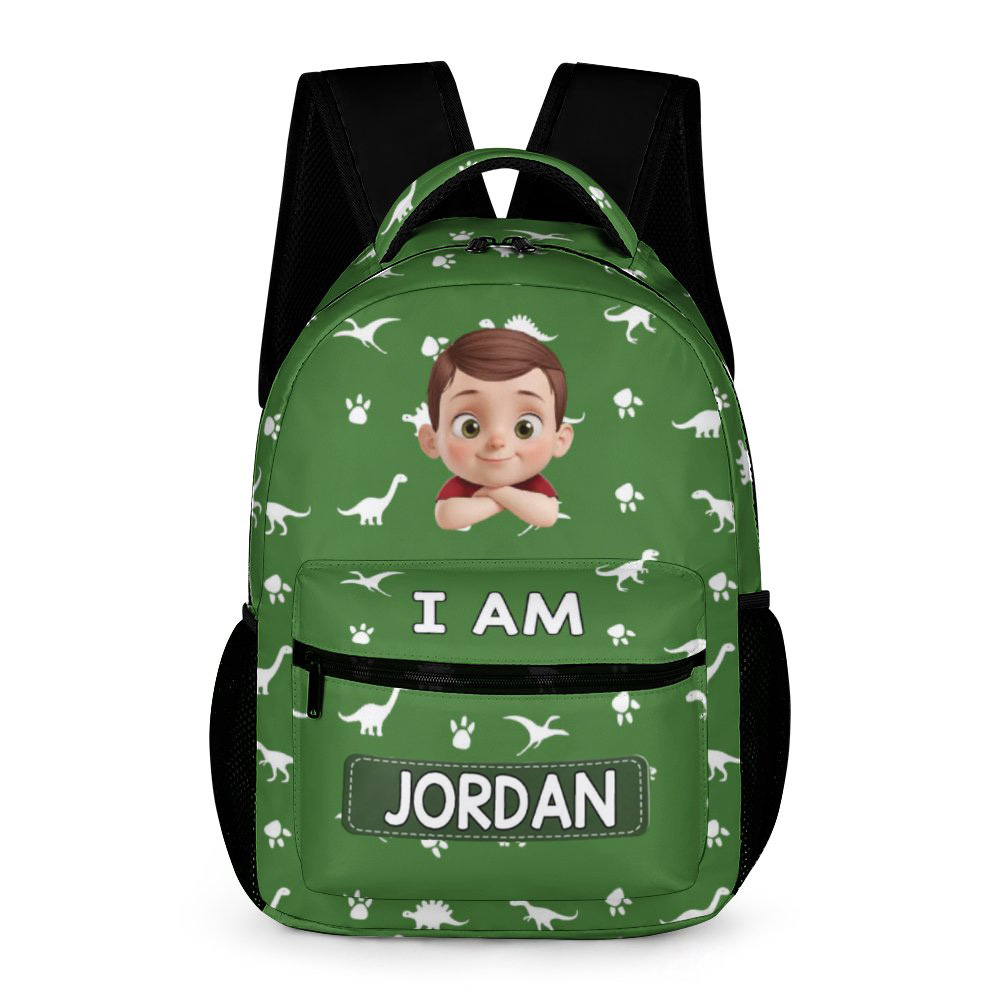 Open Slowly. Tears Likely.: Custom Kids Backpack Personalized Backpack with Name A Good