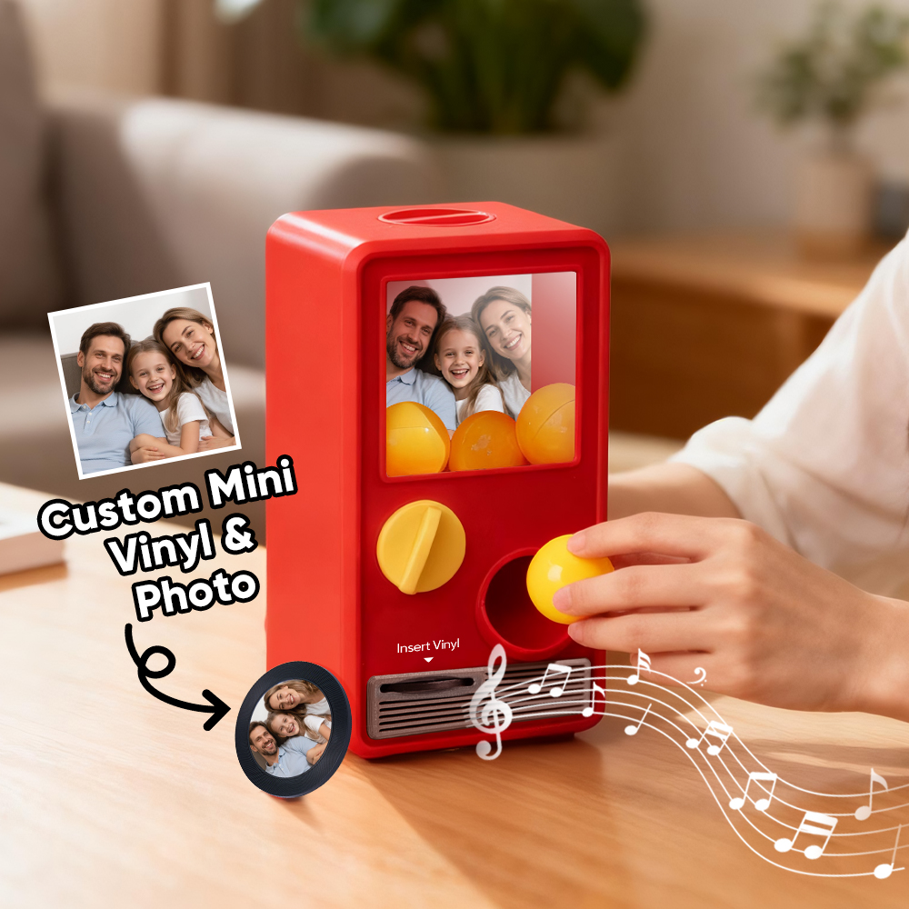 Made for one person in the world – them: Personalized Music and Photo Music Gachapon