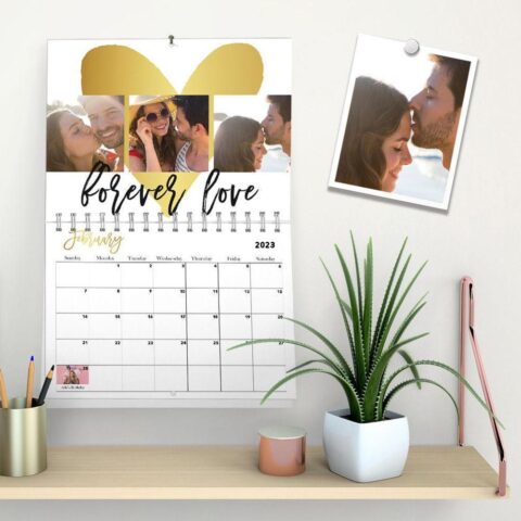 Not Available in Stores: Personalised Photo Calendar 2023 Wall Calendar New Year