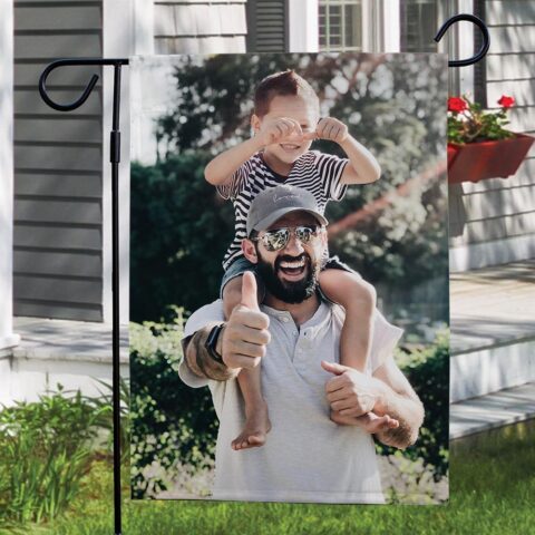 Custom Outdoor Photo Garden Flag