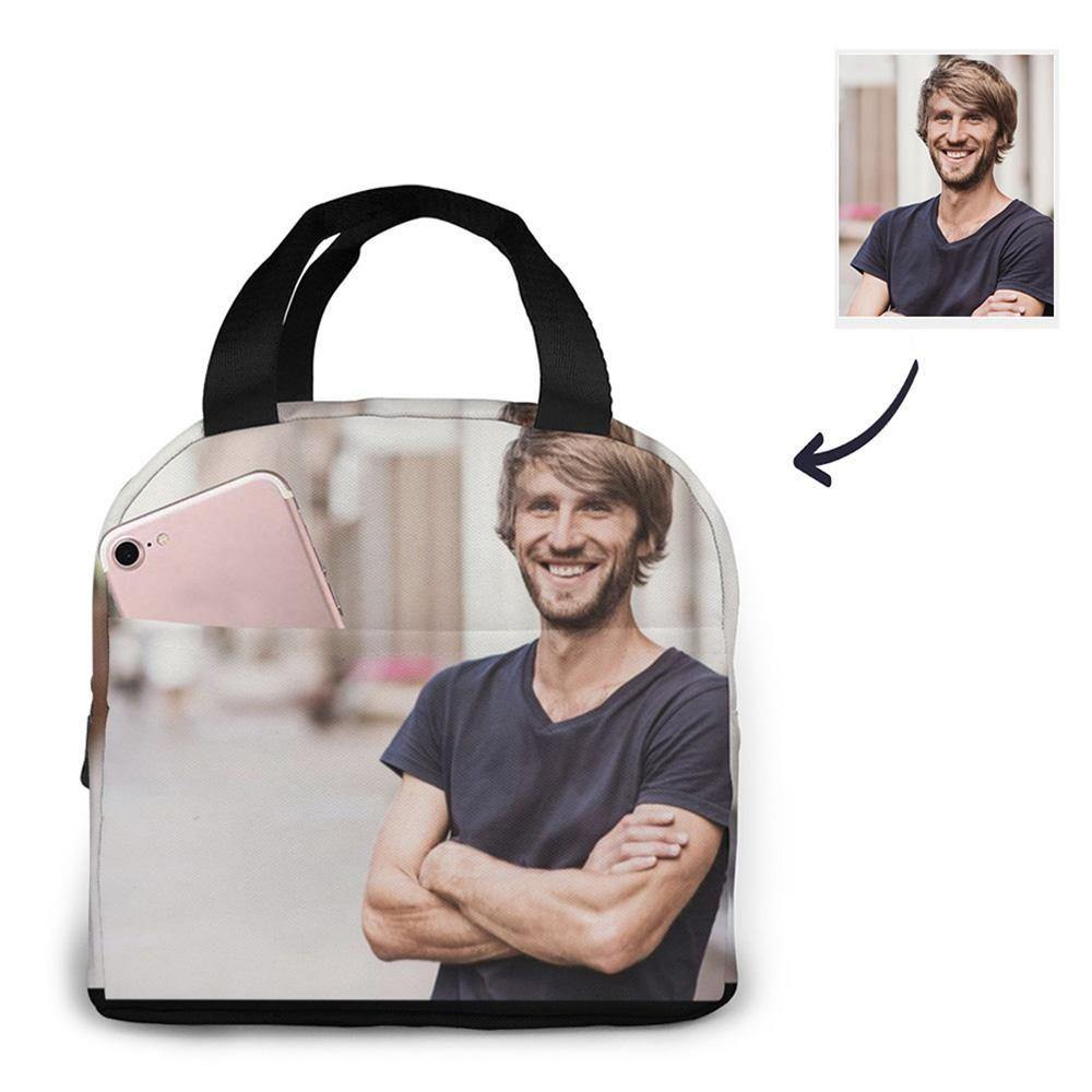 Personalized Photo On Insulation Lunch Bag