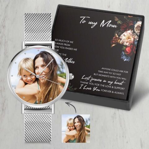 Every glance at their wrist becomes a memory of you: Mother’s Personalized Engraved