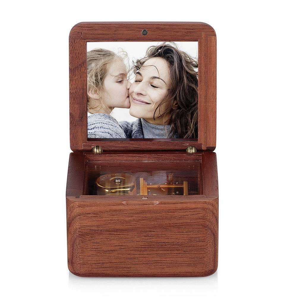Personalized Photo Music Box Wooden Music Box Unique