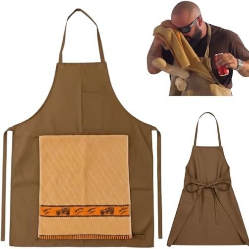 Stop Scrolling – This Is The One: Chef’s Prank Apron Creative Prank Aprons for Men Funny