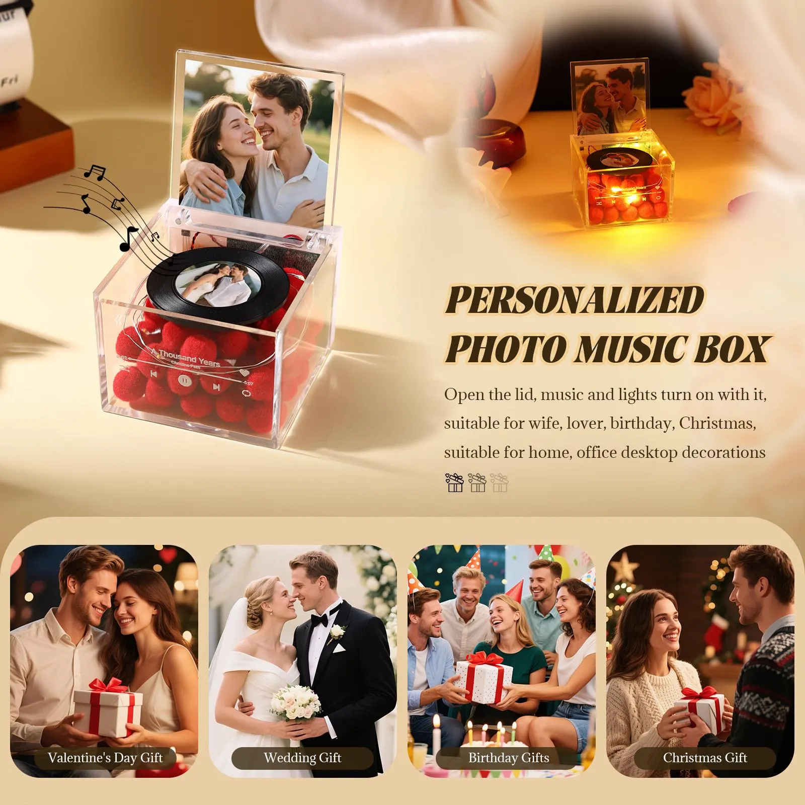 The gift that gets remembered long after the wrapping paper: Premium Mini Music Record