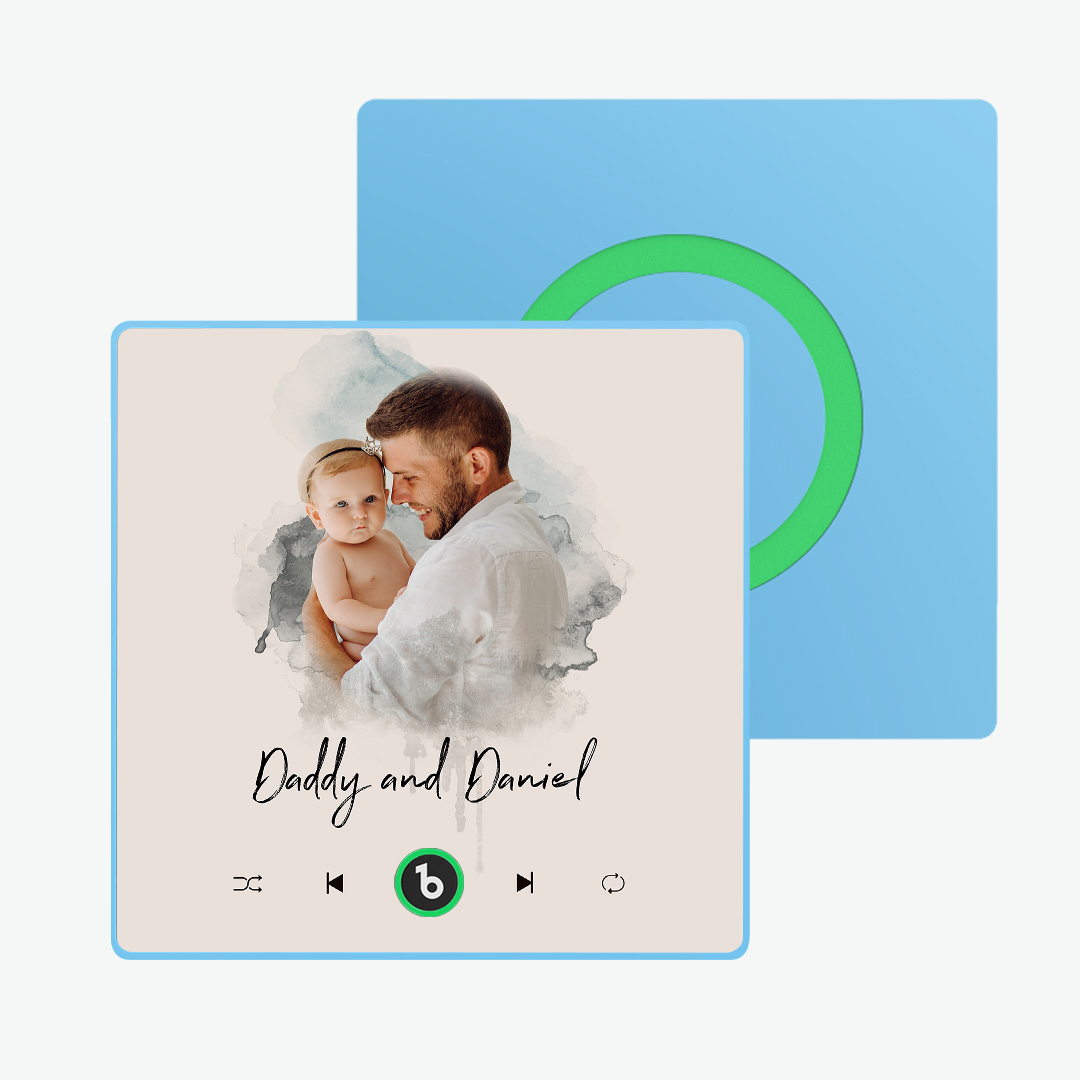 Guaranteed Happy Tears: Custom Music Fridge Magnet New 4.0 Upgrade Music Wall Photo Sticker
