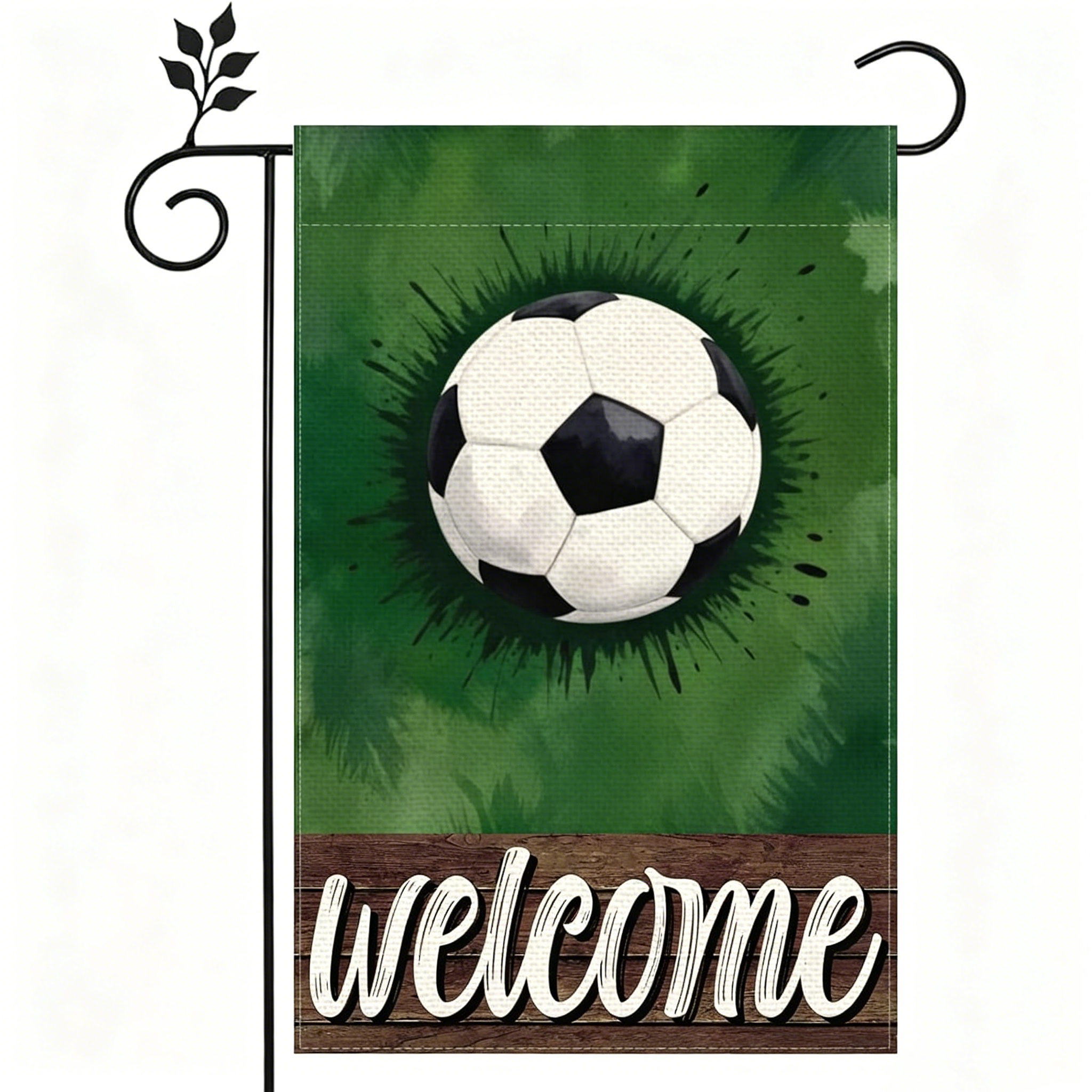 2026 Football Fever Soccer Garden Flag – Personalized USA Football Decorative