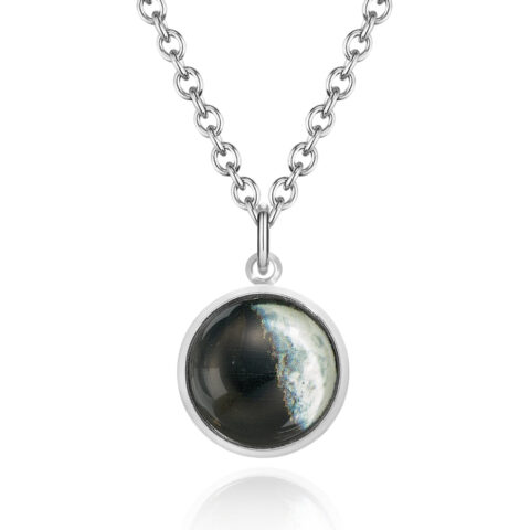 Carry the moment that changed everything, right over your heart: Custom Moon Phase
